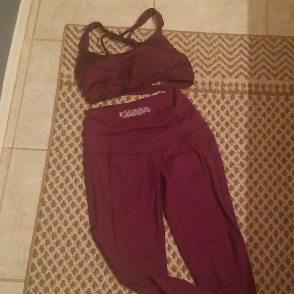 Victoria secret sports bra and leggings